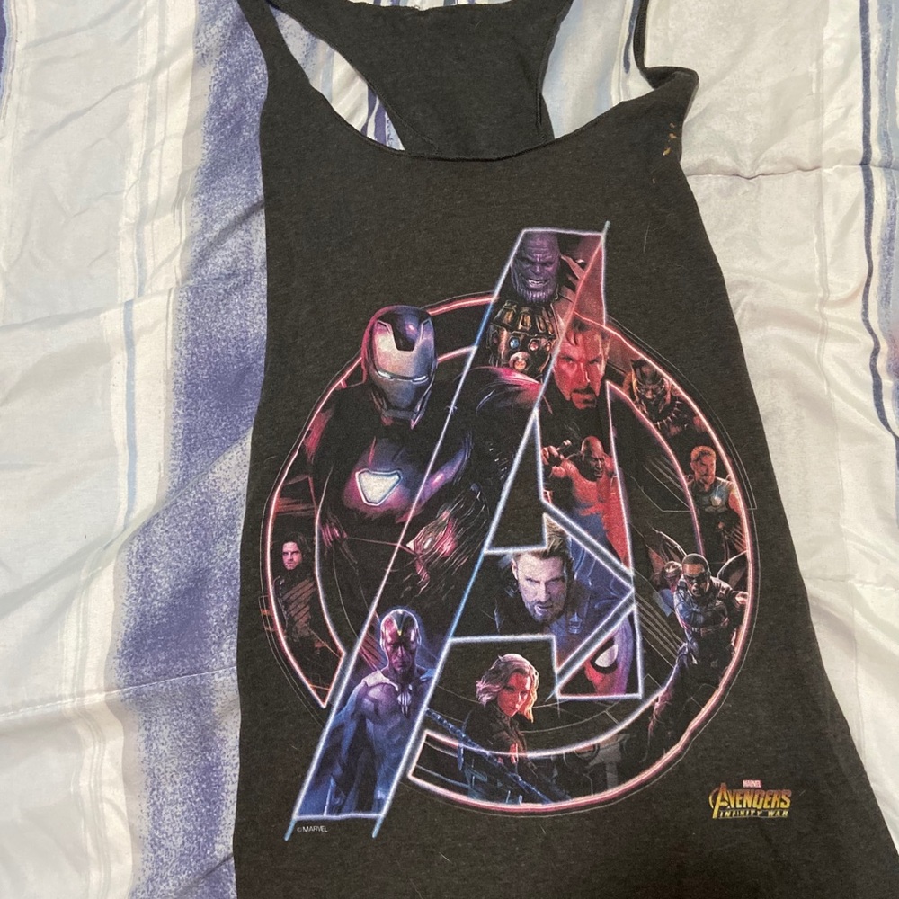 Avengers work out top